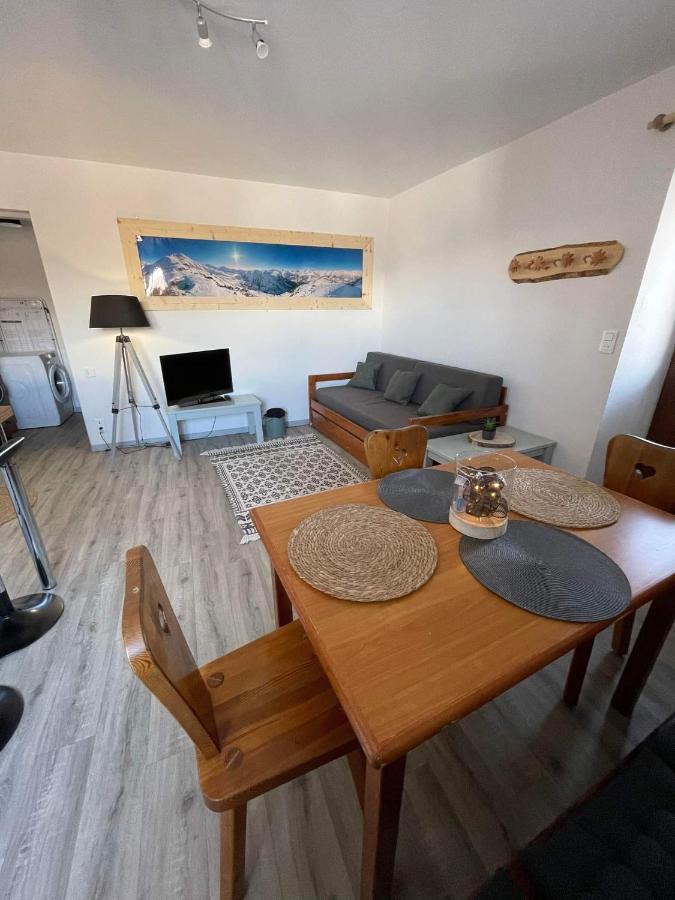 La Plagne Proche Montchavin Appartement Calme Vue Top المظهر الخارجي الصورة